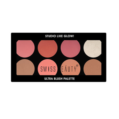Swiss Beauty Ultra Blush Palette Sb 881 Shade 3 - Multicolor 16 GRAM
