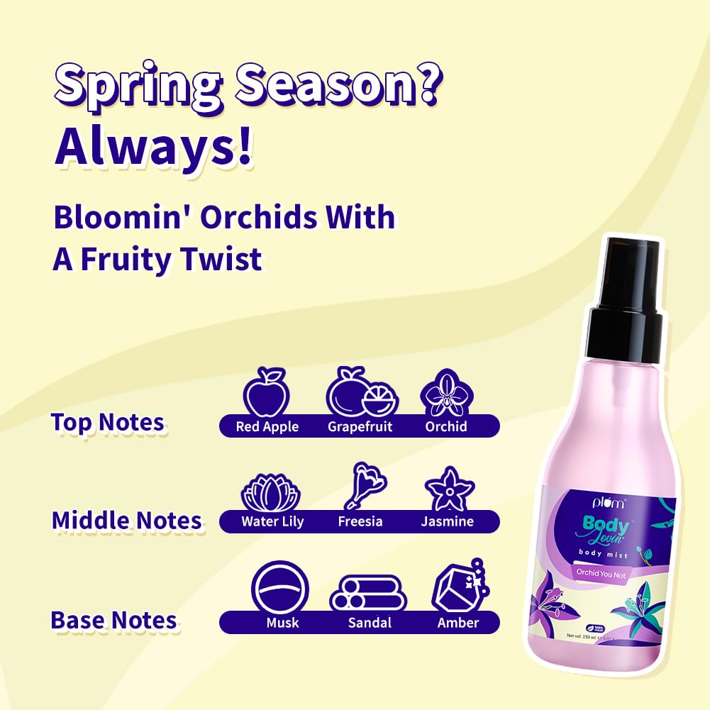 Plum Bodylovin Orchid You Not Body Mist 150 MILLI_LITRE