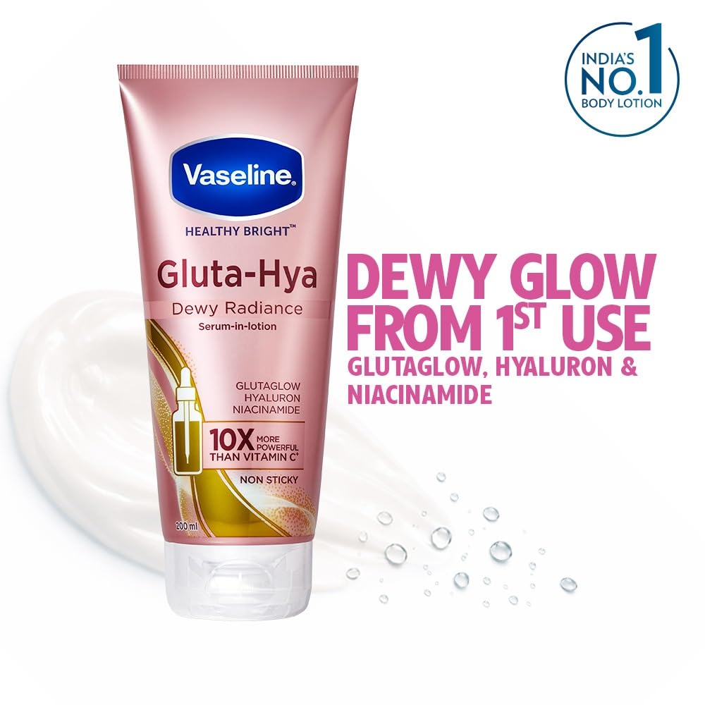 Vaseline Gluta-Hya Dewy Radiance Serum-In-Lotion 200 ml