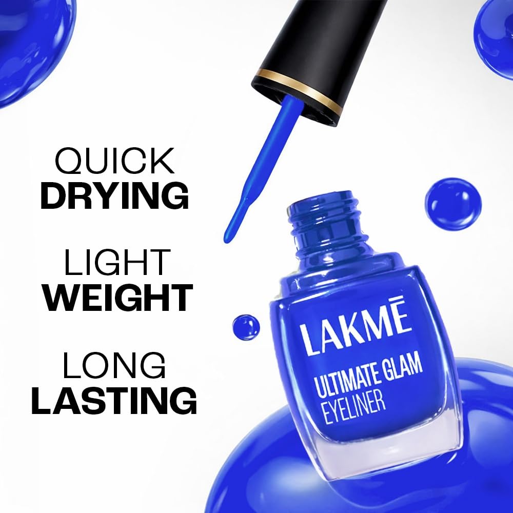 LAKME ULTIMATE GLAM INSTA EYELINER - B2BLUE 9 ml