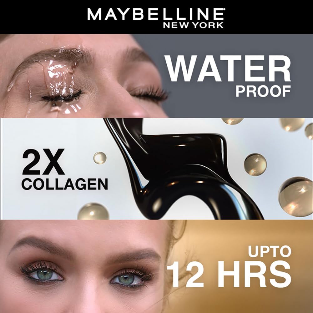 Maybelline New York Volume Express Colossal Masacara, Waterproof Yellow 10 MILLI_LITRE