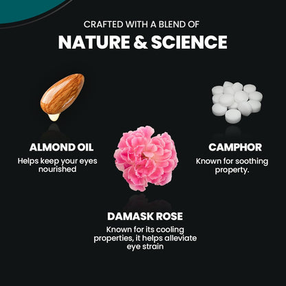 Himalaya Almond & Rose Kajal Eye Definer - Black 2.7 g