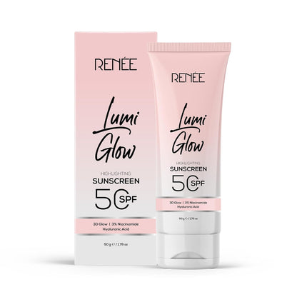 RENEE Lumi Glow HIGHLIGTING SUNSCREEN CREAM SPF 50 50 g