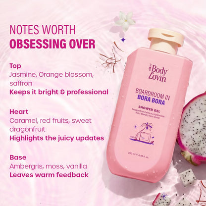 PLUM BODY LOVIN BOARDOOM IN BORA BORA SHOWER GEL