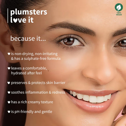 Plum oat & CERAMIDE barrier care face wash 100 MILLI_LITRE