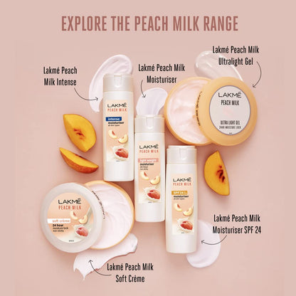 Lakme Peach Milk With Vit E + SPF 24 Intense Moisturizer 120 ml