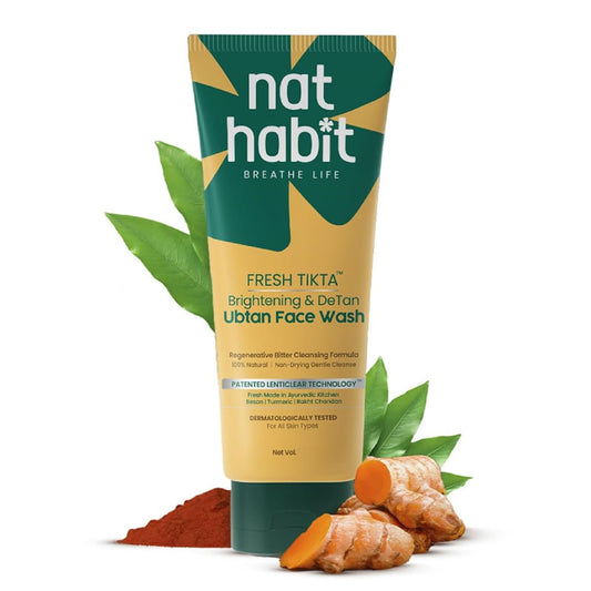 Nat Habit Fresh Tikta Ubtan Face Wash 90g