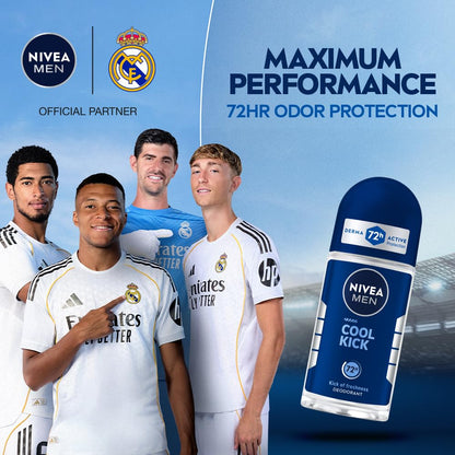Nivea Men Cool Kick Deodorant Roll On 50 ml