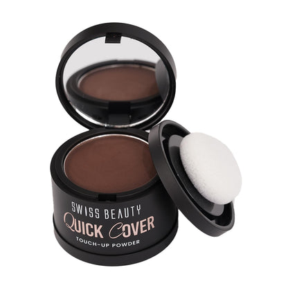Swiss Beauty Quick Cover Touch-Up-Powder - 01 Mocha Brown 4g
