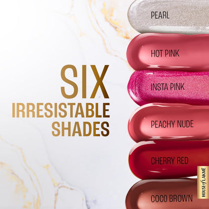 Lakme Superglow Vit C Lip Gloss - HOT PINK