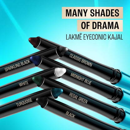 LAKME EYECONIC KAJAL DEEP BLACK