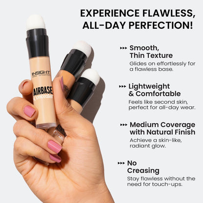 Insight Cosmetics Airbase Concealer - 2 ALMOND DREAM (9g)
