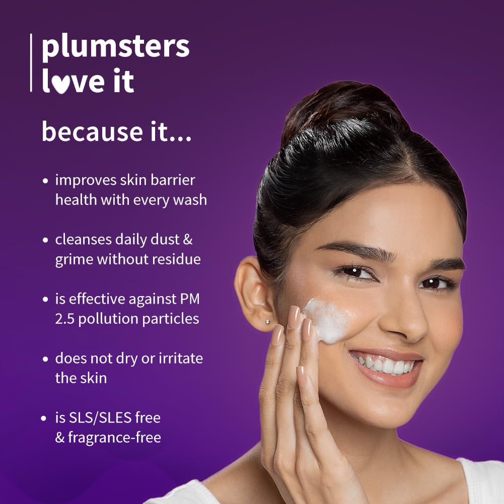 Plum oat & CERAMIDE barrier care face wash 100 MILLI_LITRE
