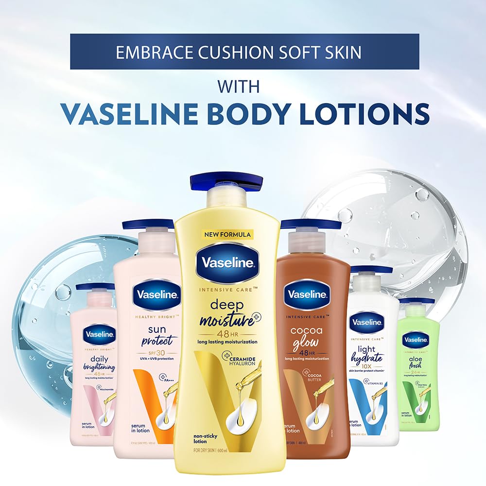 Vaseline Deep Moisture Serum In Lotion 200 ml