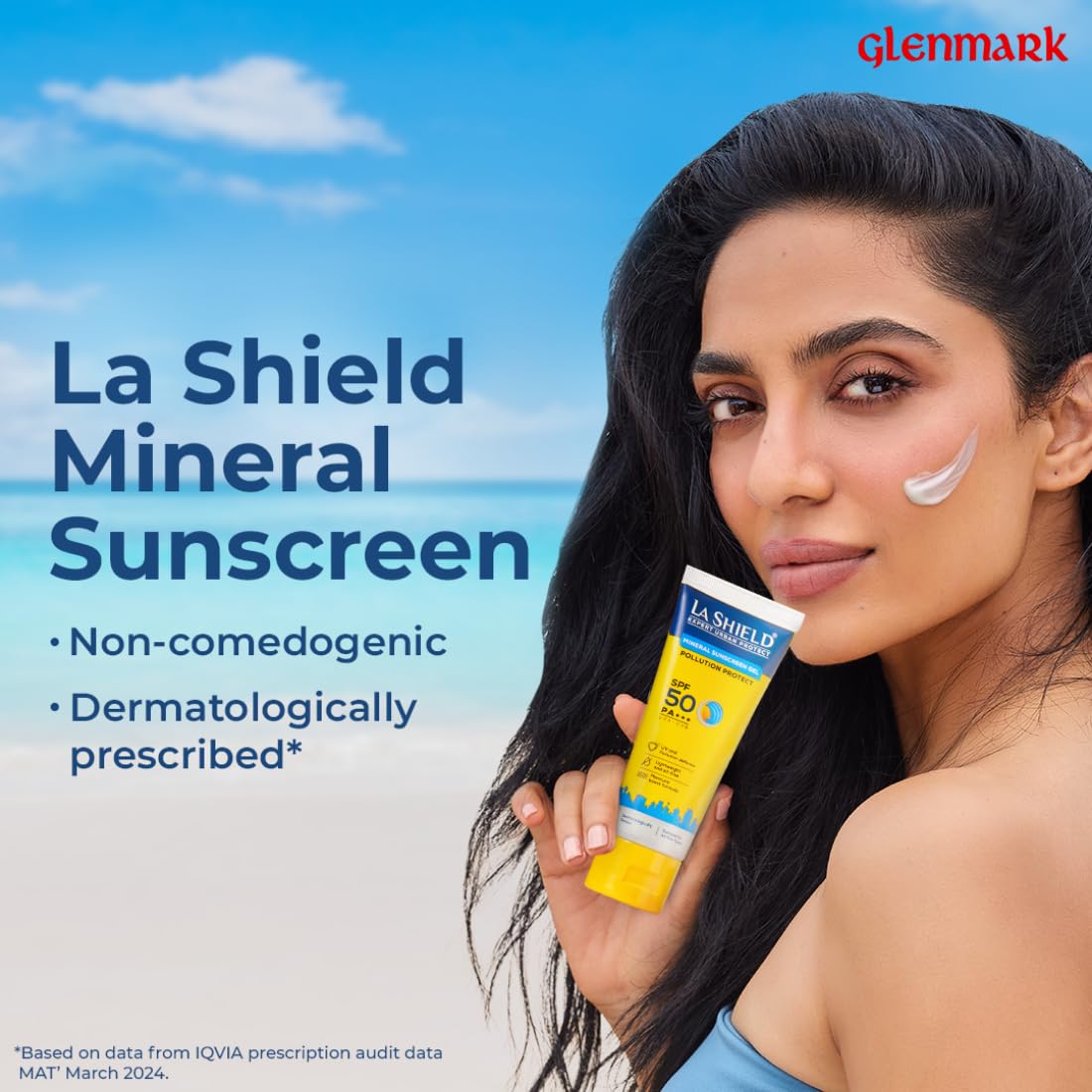 La Shield Pollution Protect Mineral Sunscreen Gel Spf 50 50 g