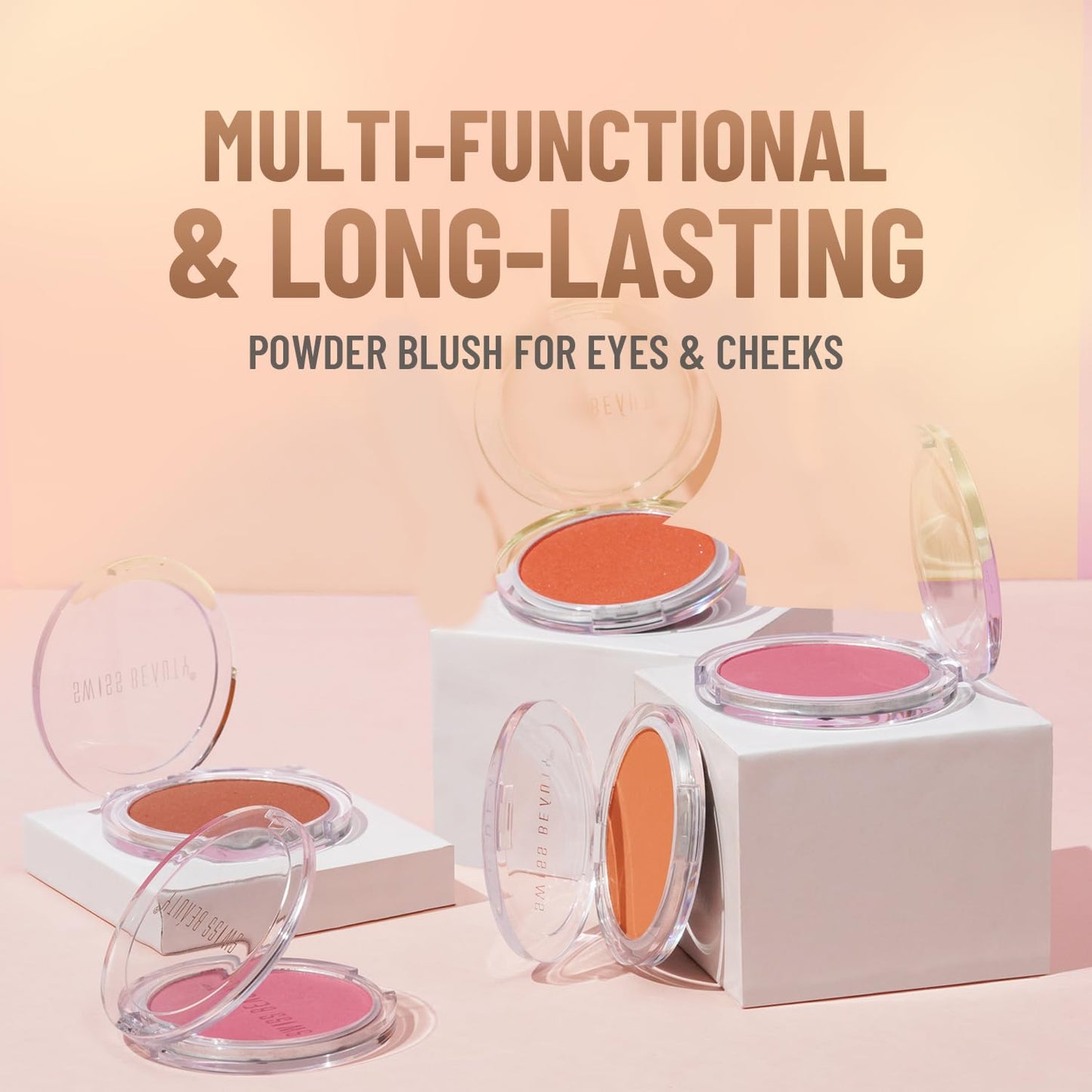 SWISS BEAUTY PROFESSIONAL MATTE BLUSHER - Glaze Bronzing 4 g
