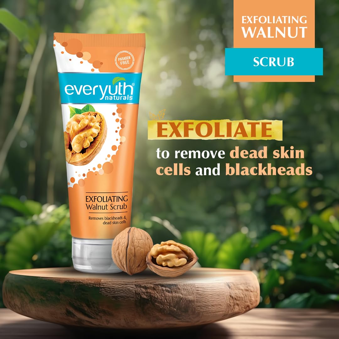 Everyuth Naturals Exfoliating Walnut Scrub 100 g