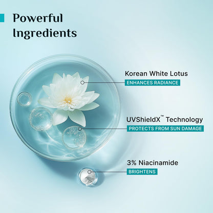 pilgrim Korian White Lotus Tinted SPF 50 PA++++ Sunscreen 50 MILLI_LITRE