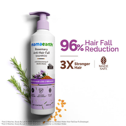 Mamaearth Rosemary Anti-Hairfall Shampoo 250 ml