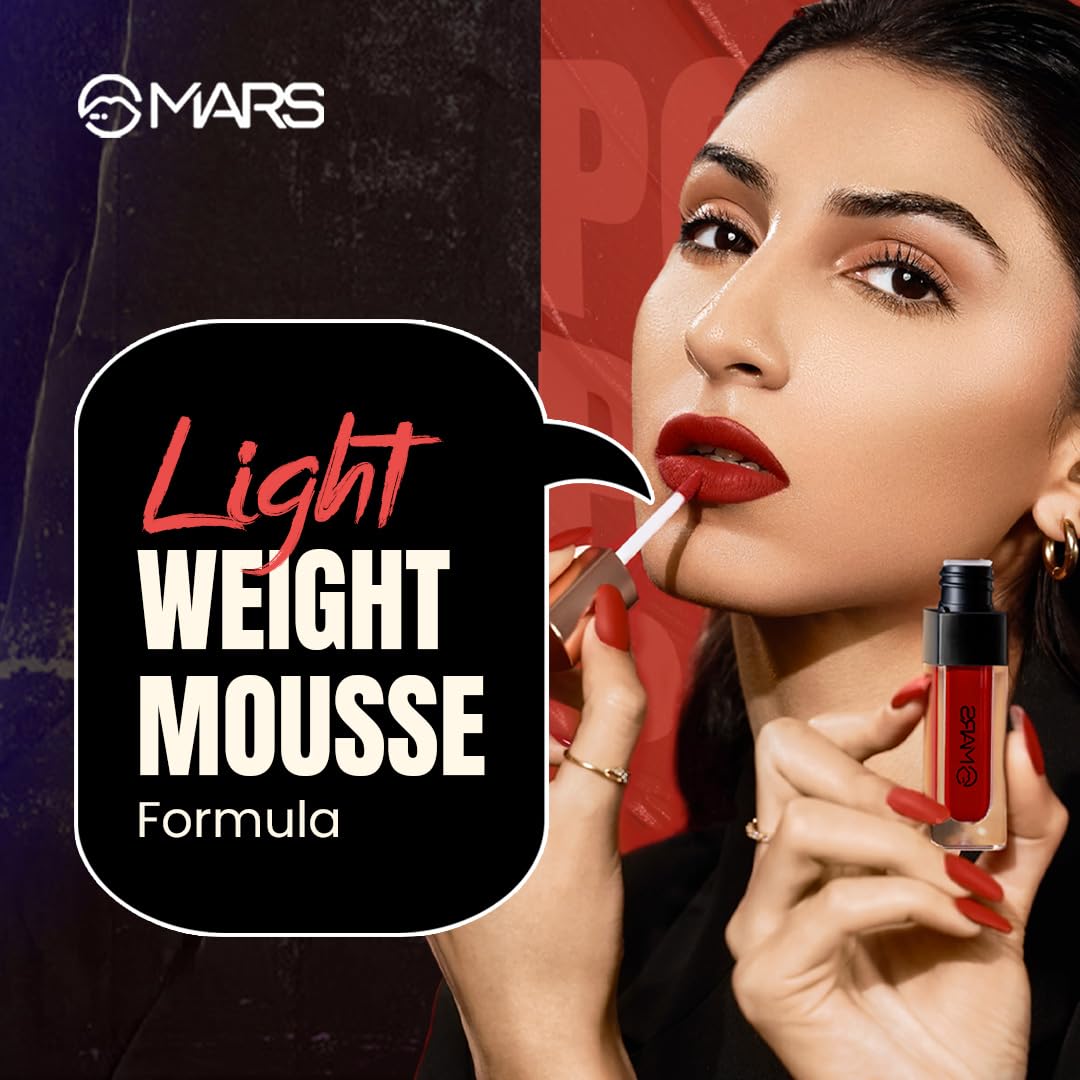 MARS POPSTAR Liquid Lipstick Shade - 19 Glory 6 ml