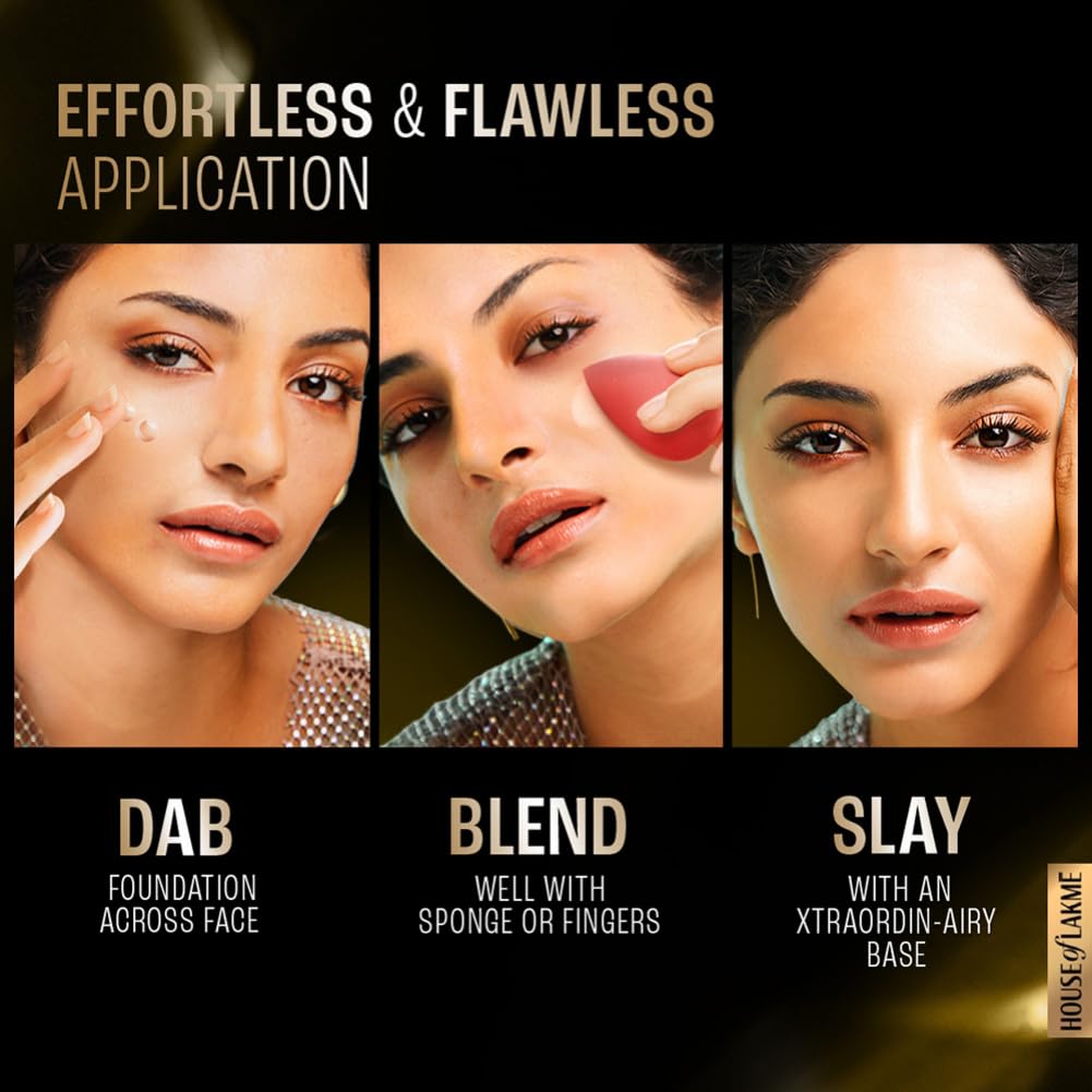 Lakme extraordinary Mattereal Mousse Foundation - 05 Beige Honey 25 g