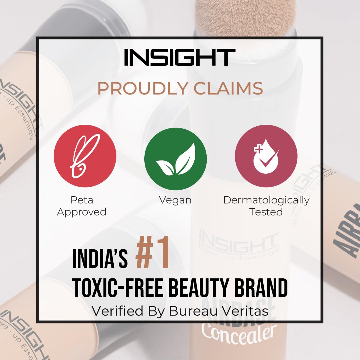 Insight Cosmetics Airbase Concealer - 2 ALMOND DREAM (9g)