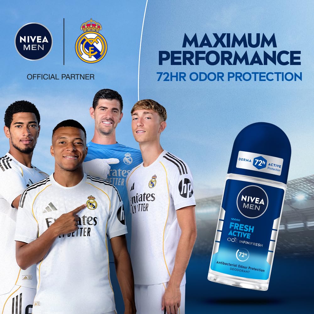 Nivea Protect & Care Men Deodorant Roll Ons 50 ml