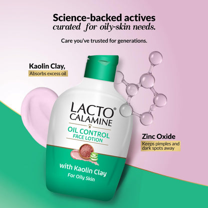 LACTO CALAMINE Oil Control & Skin Soothing Face Lotions 120 ml