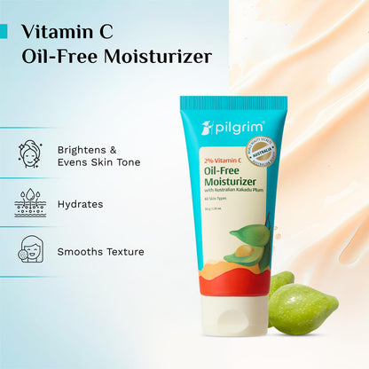 Pilgrim Kakadu Plum & Lime Pearl 2% Vitamin C Oil-Free Moisturizer 50 GRAM