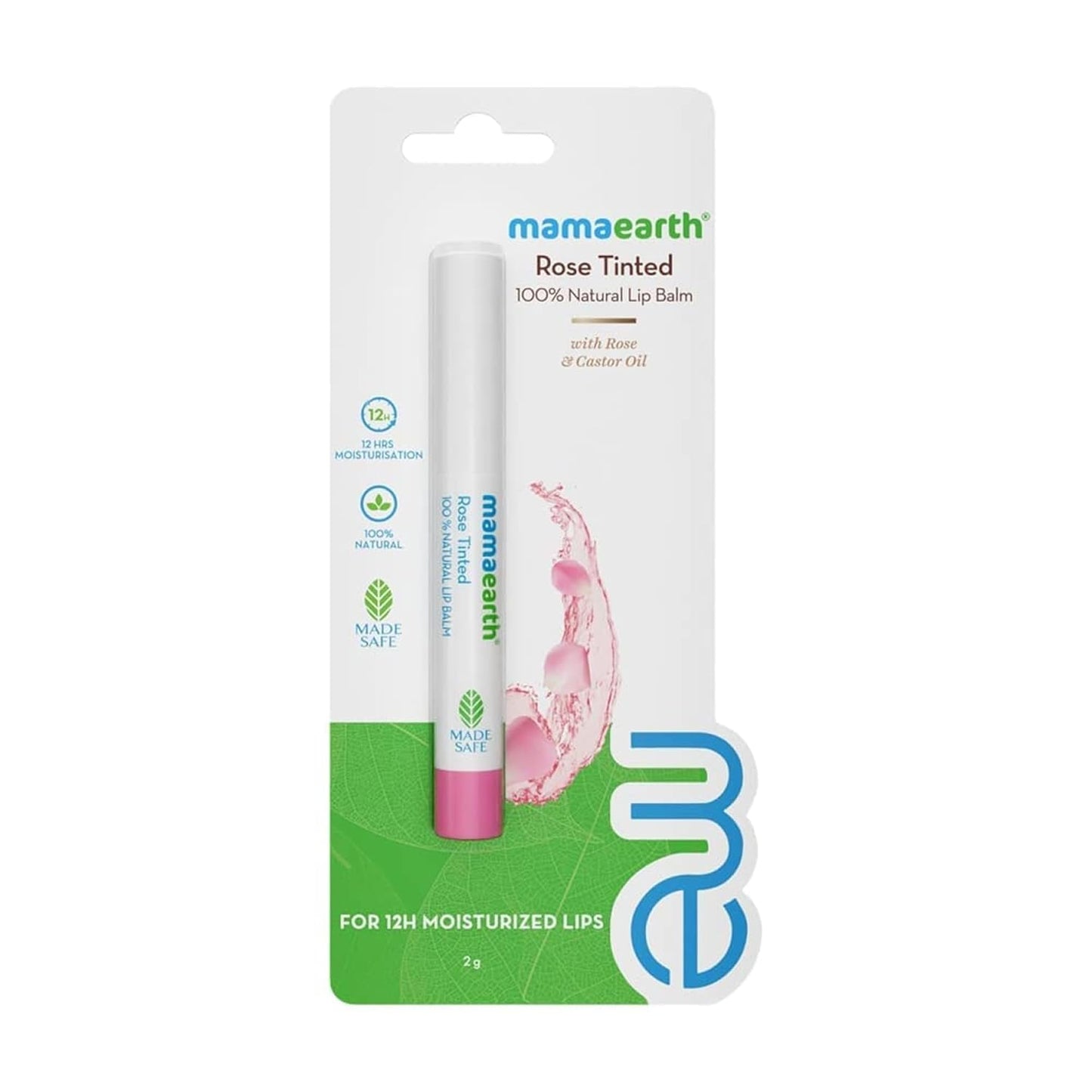 mamaearth Rose Natural Lip Balm 2 g