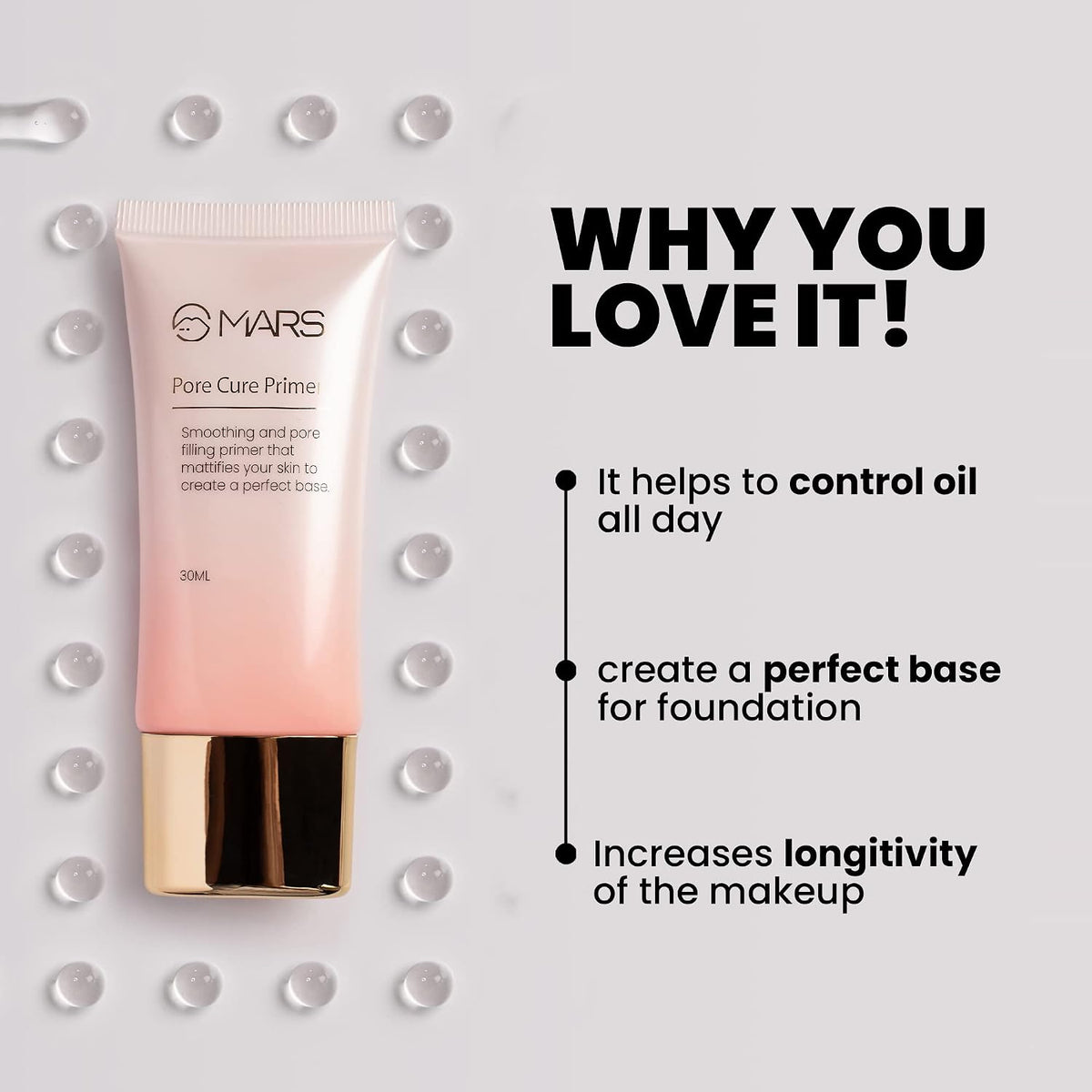 MARS PORE CURE PRIMER - T1 30 ml