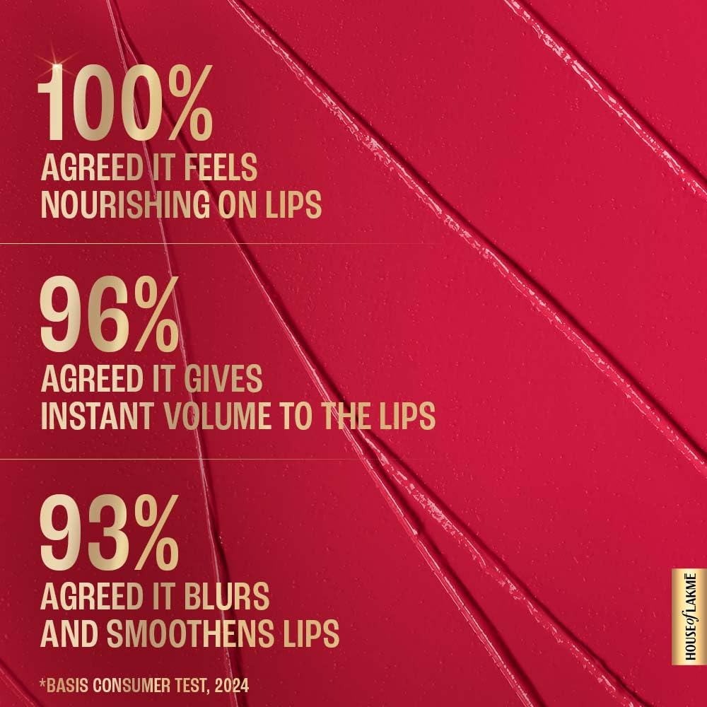 Lakme Glam Satin Matte Lipstick - Up 2 Pink Pop 4.3 g