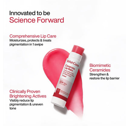 Wishcare SPF 50 PA+++ Tinted Ceramide Lip Balm 5 g