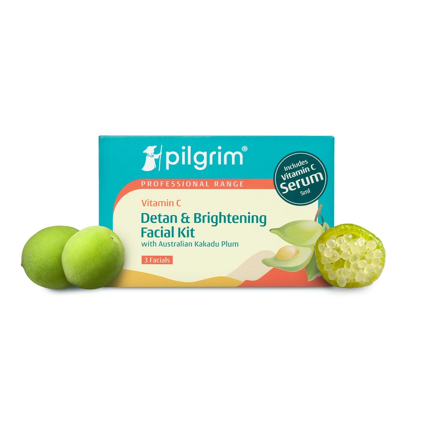 pilgrim PROFESSIONAL RANGE Vitamin C Facial Kit 77 GRAM