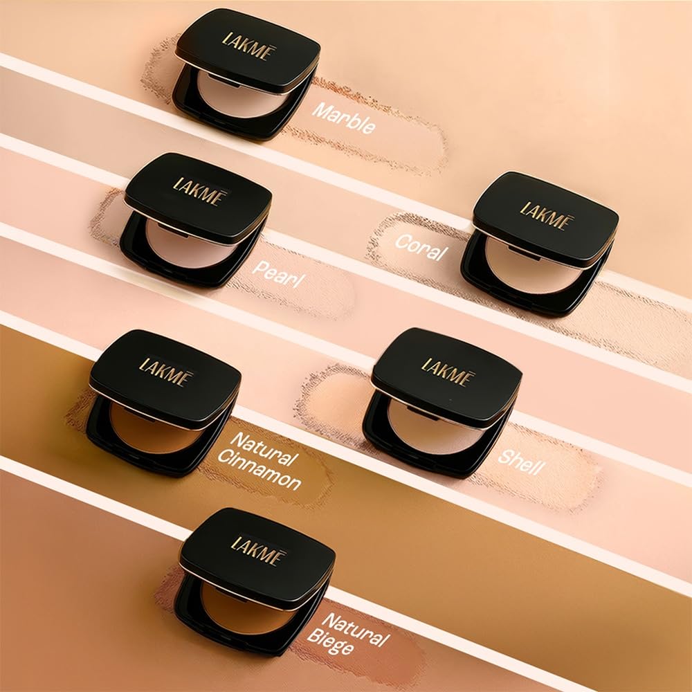 LAKME FOREVER MATTE COMPACT - Natural Coral 9 g