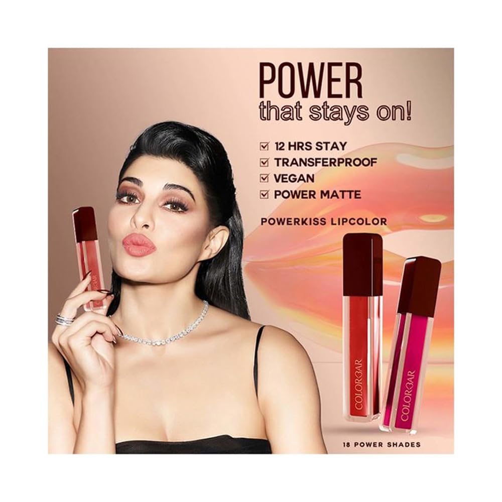 Colorbar Powerkiss Vegan Matte Lipcolor - Sizzle 001 5 ml