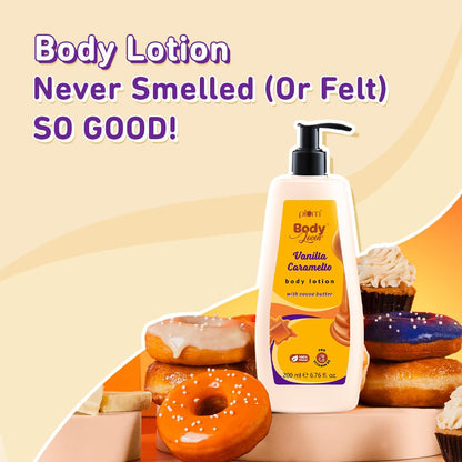 Plum BODY Vanilla Caramello body lotion with cocoa butter 200 MILLI_LITRE