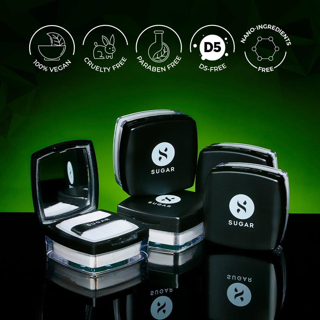 Sugar Cosmetics All Set To Go Translucent Powder - White 7 GRAM