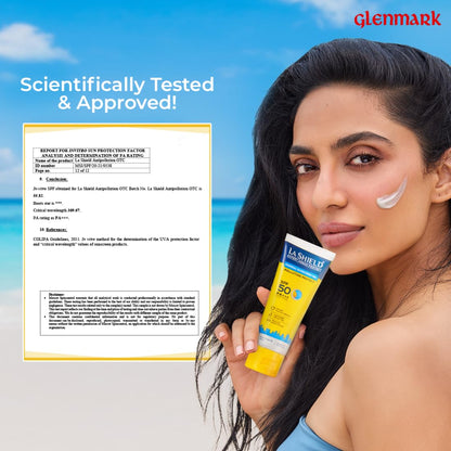 La Shield Pollution Protect Mineral Sunscreen Gel Spf 50 50 g