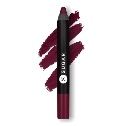 Sugar Cosmetics Matte As Hell Crayon Lipstick 24 Rachel Berry 2.799999952 GRAM