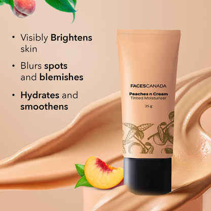 Faces Canada Tinted Moisturizer - Peaches N Cream - Honey Beige 03 35 gm