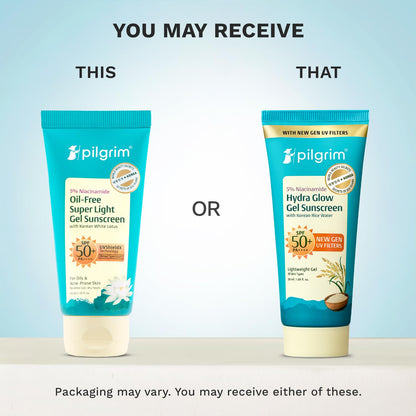 pilgrim 5% Vitamin C Brightening Ultra Light Gel Sunscreen 50 MILLI_LITRE