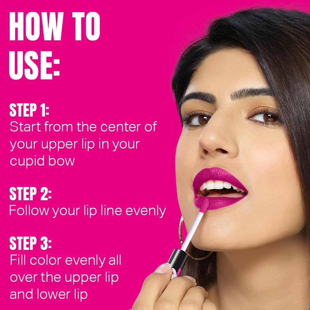 Elle 18 Liquid Lip Color - W82-Lavender Hues 5.599999905 MILLI_LITRE