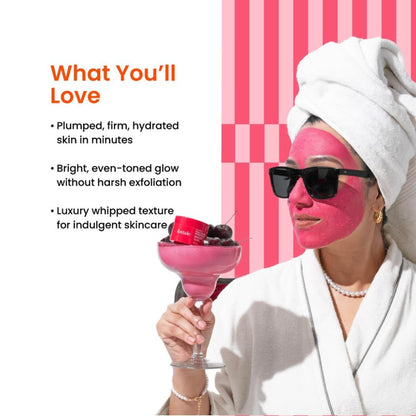 Foxtale cherry collagen clay mask