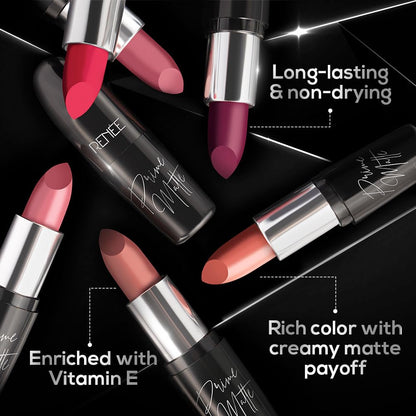 RENEE PRIME MATTE HD LIPSTICK - 01 VINTAGE ROSE