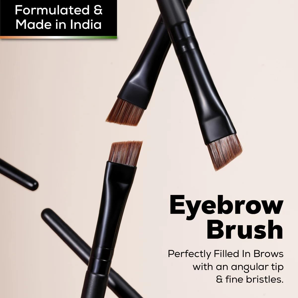INSIGHT IE 121 PROFESSIONAL EYEBROW BRUSH - Black 1 PIECE