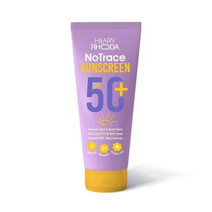 HILARY RHODA SPF 50 + NoTrace SUNSCREEN 50 GRAM