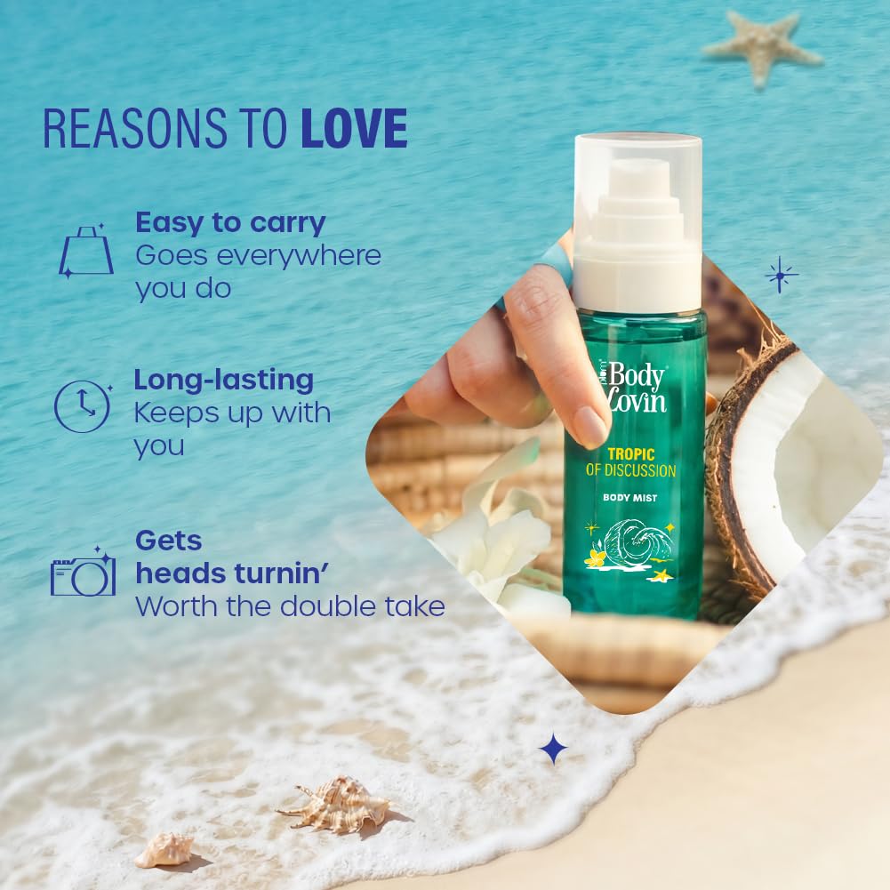 PLUM BODY LOVIN TROPIC OF DISCUSSION BODY MIST