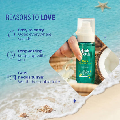 PLUM BODY LOVIN TROPIC OF DISCUSSION BODY MIST