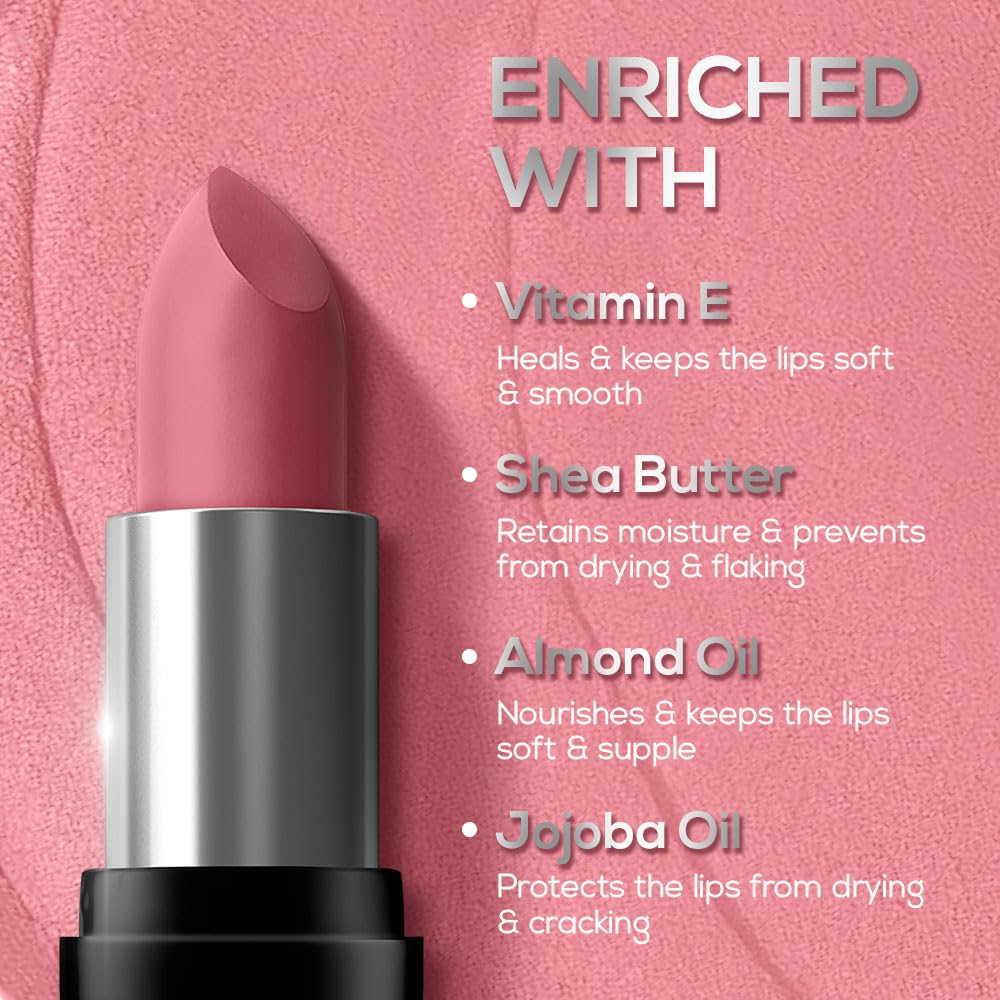 RENEE PRIME MATTE HD LIPSTICK - 05 HAZELNUT NUDE